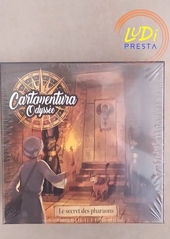 Cartaventura : Odyssée - Le Secret des Pharaons - Jeu de société sous emballage