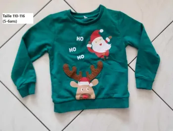 Pull Noel 5-6 ans