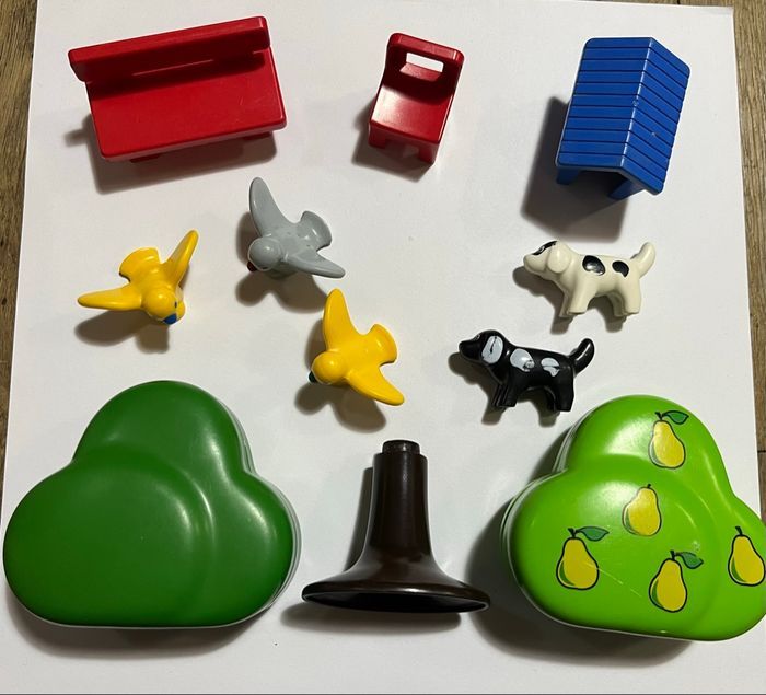 Lot d’animaux, arbres et accessoires Playmobil - photo numéro 1