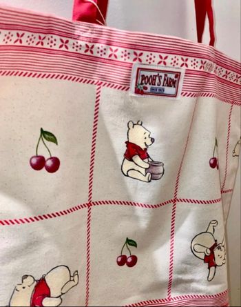 Sac en toile tot bag Winnie the pooh Disney 