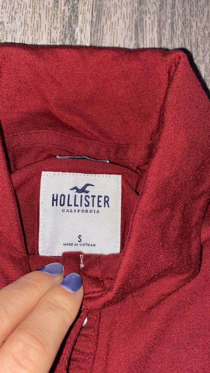 T shirt court  hollister - photo numéro 3