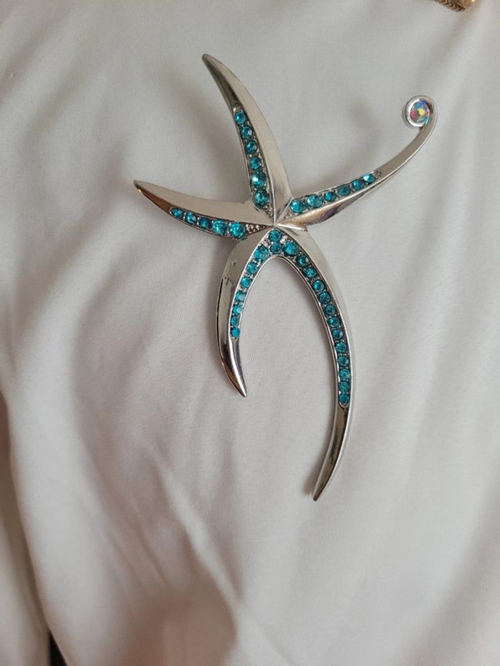 Broche magnifique étoile de mer - photo numéro 5