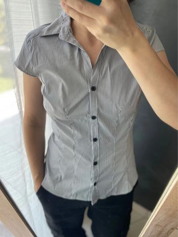 Chemise noir et blanche