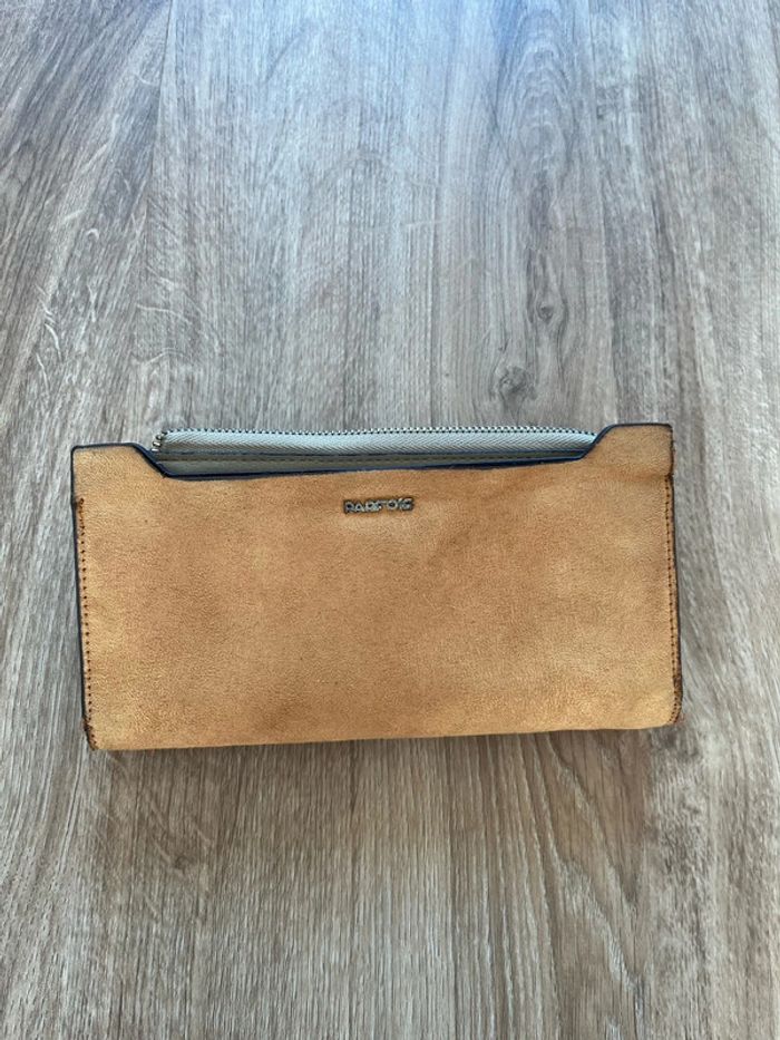 Portefeuille Camel moutarde pour femme Parfois état satisfaisant - photo numéro 1