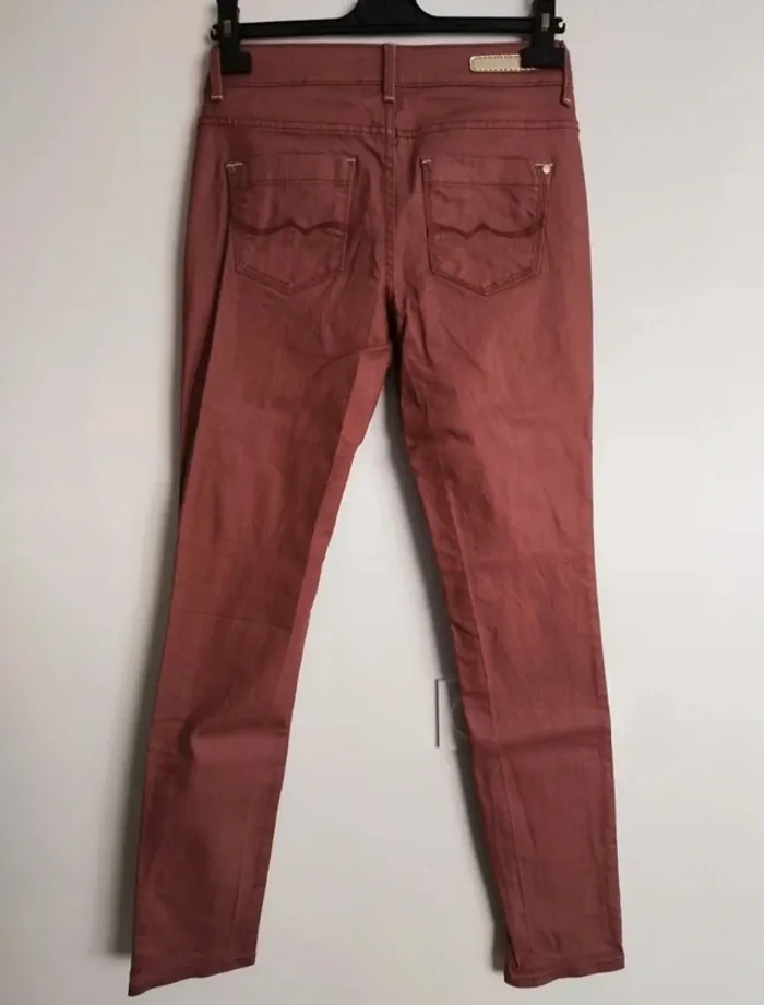 Jean skinny corail - photo numéro 2