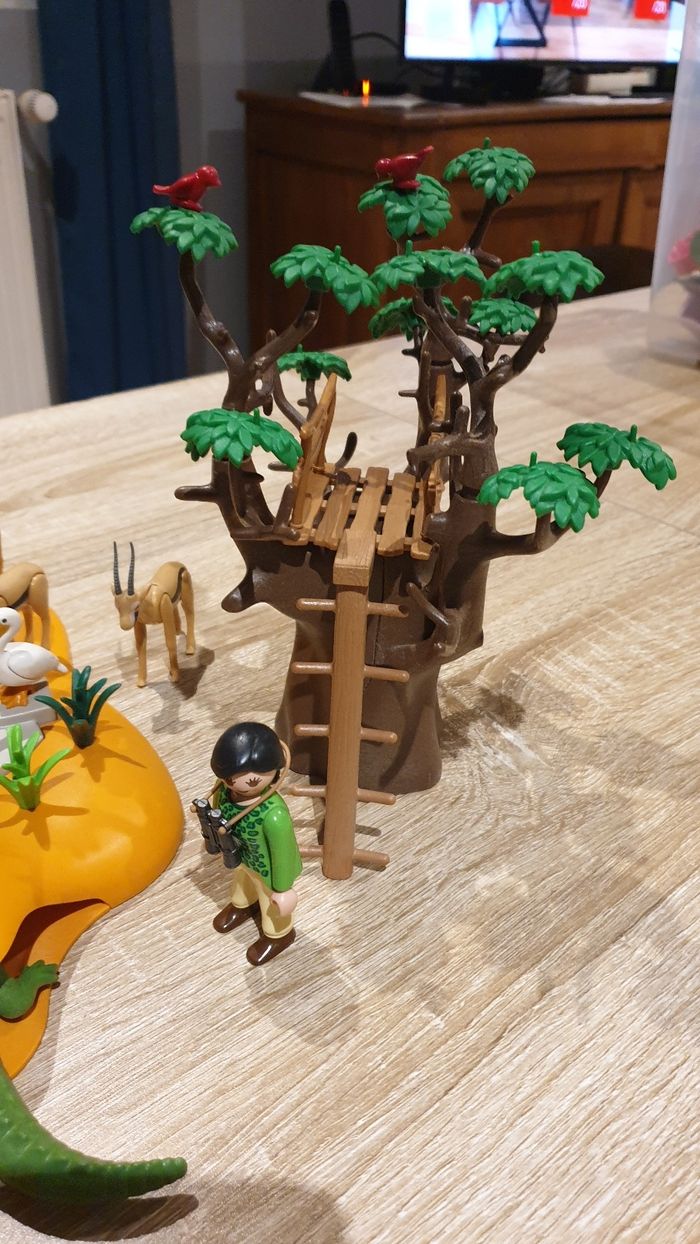 Tour d observation savane playmobil - photo numéro 2