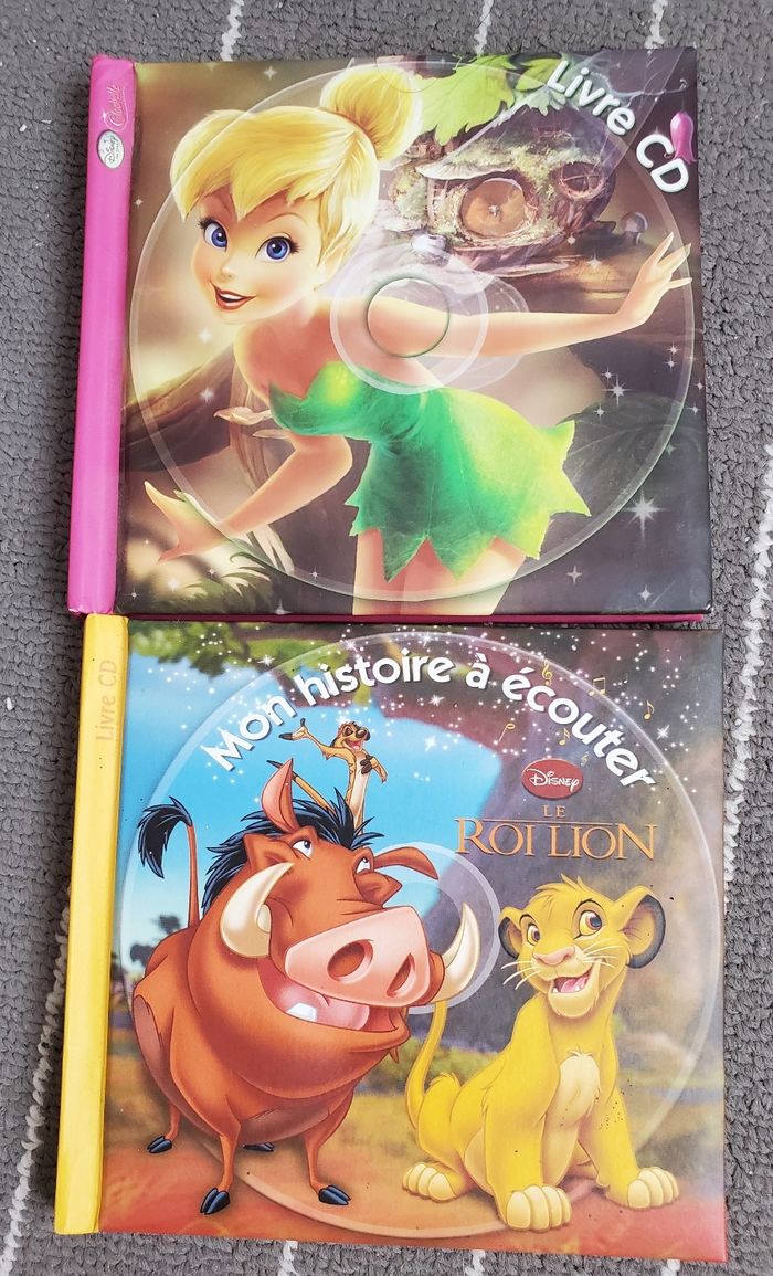 Lot de 2 livres CDs