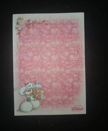 Diddl - Feuille A6 neuve - 0,20€