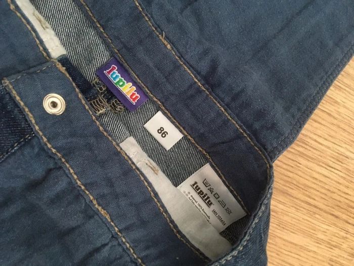 Robe en jean, taille 86 - photo numéro 5