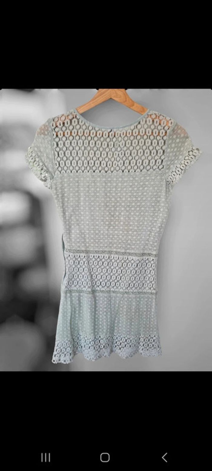 Robe habillée broderie/crochet - photo numéro 2