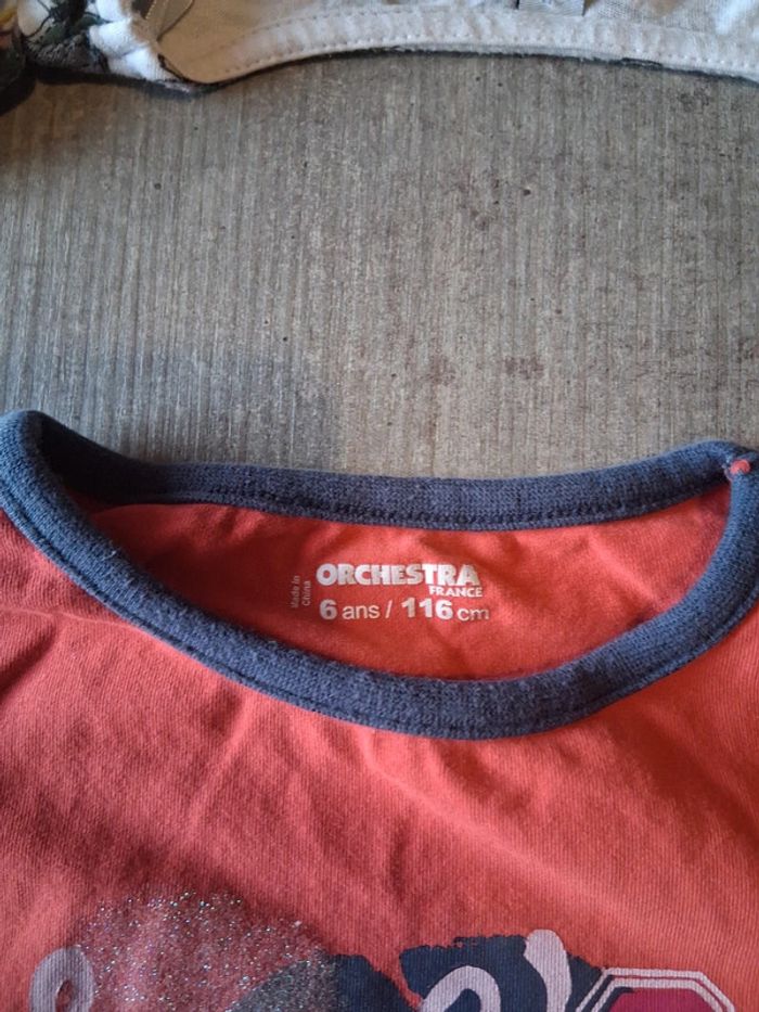 T-shirt manches longues 6ans orchestra - photo numéro 2