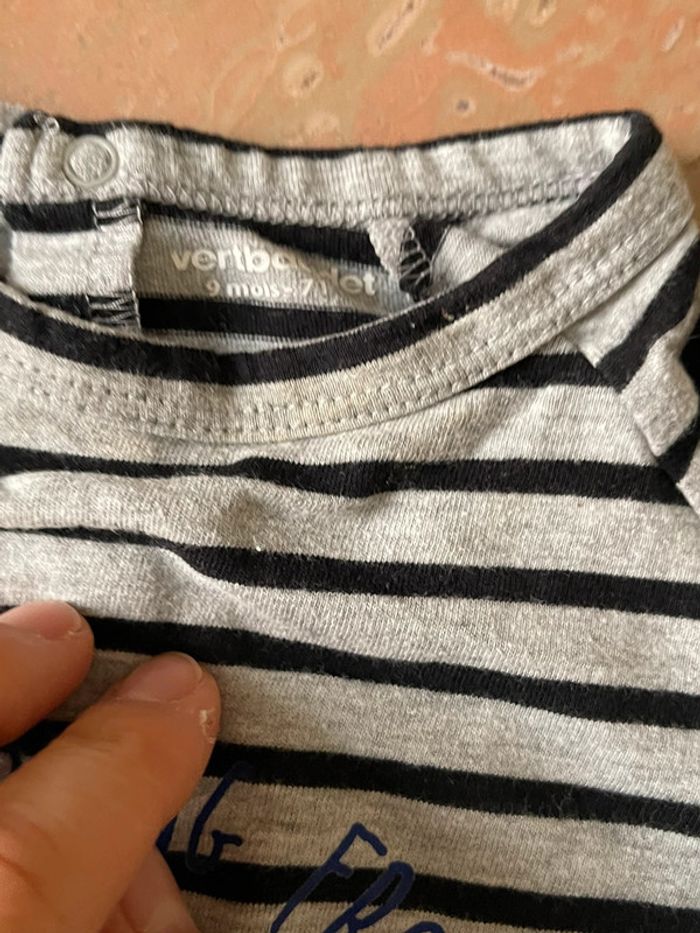 T shirt garçon 9mois 71 cm - photo numéro 4