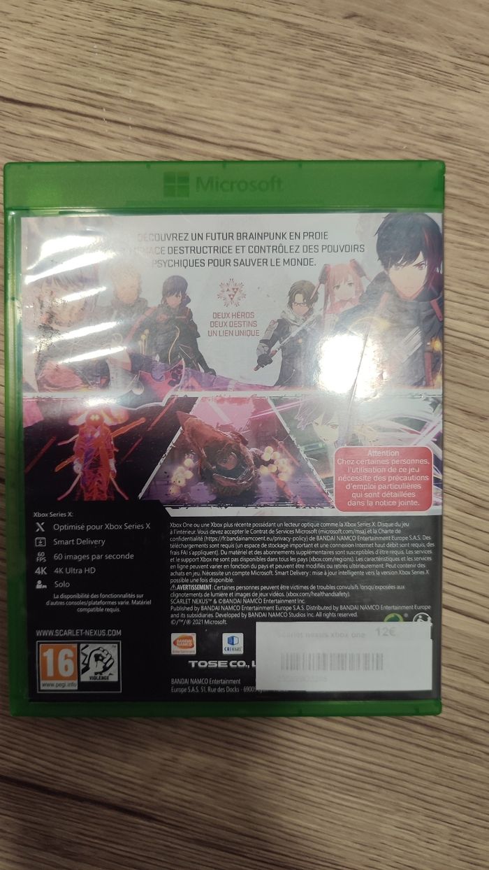 Scarlet Nexus Xbox one/série X - photo numéro 3