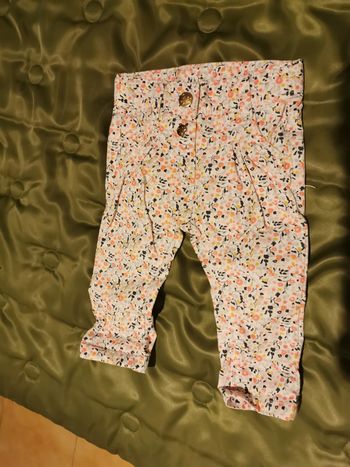 Pantalon fleuri