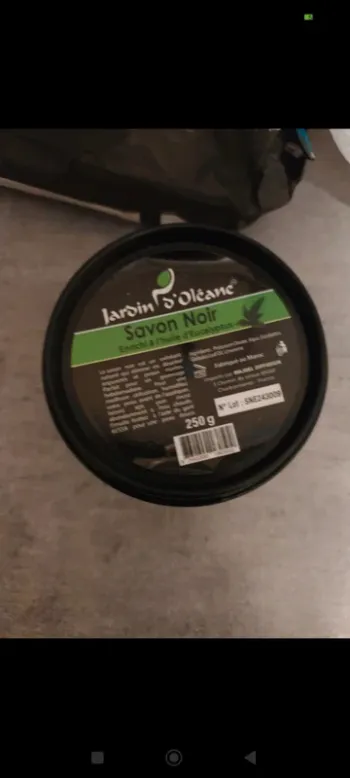 Savon noir neuf