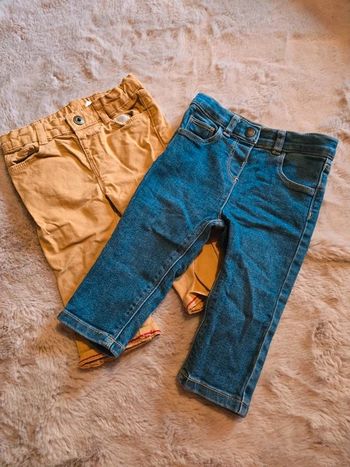 Lot de deux pantalons