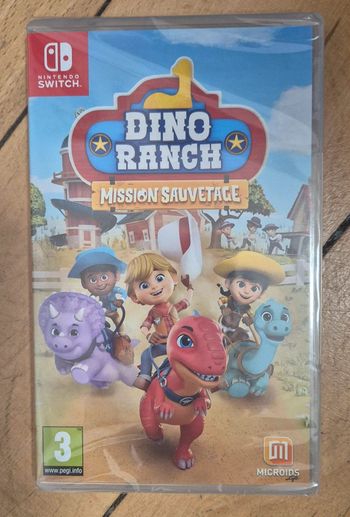 Dino Ranch mission sauvetage. Neuf sous blister. Nintendo Switch compatible Switch Lite et Oled.