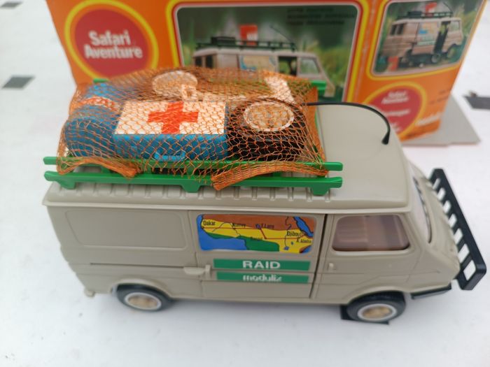 Rare Jouet de Collection Modulix – Safari Aventure Van RAID (Années 80) - photo numéro 2