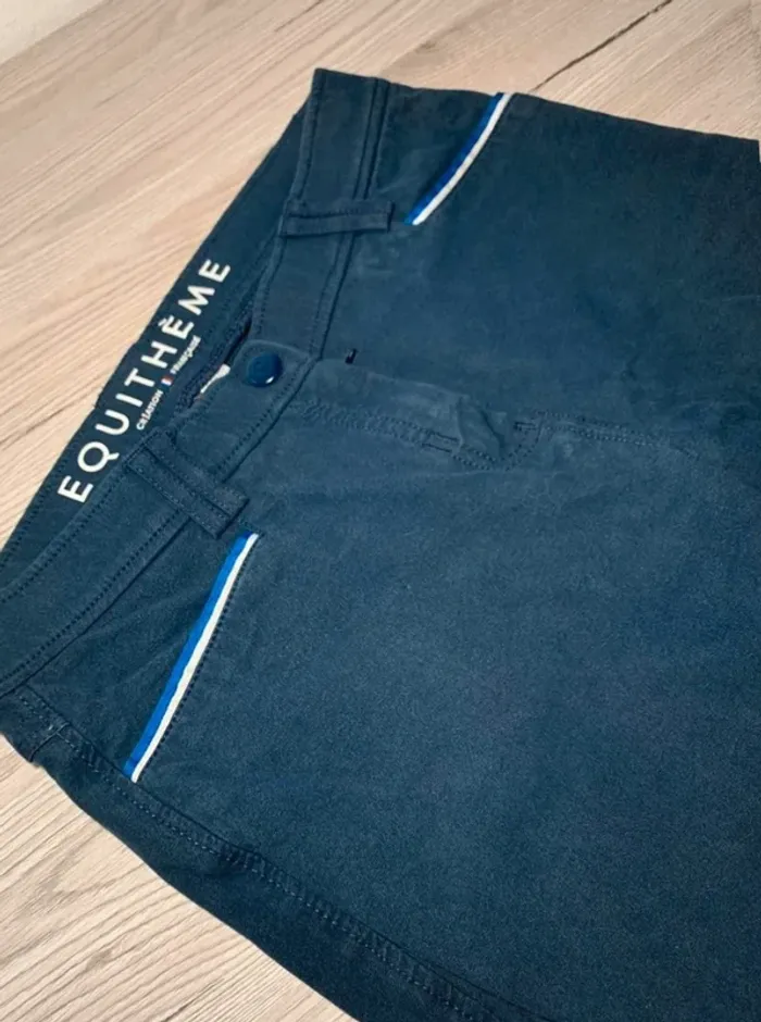 Pantalon d’équitation Equithème marine - photo numéro 4