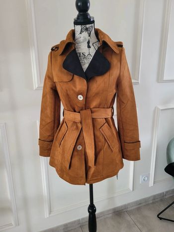 Trench effet daim