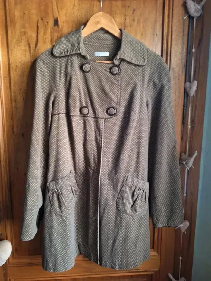 Joli manteau style rétro mi saison - photo numéro 9