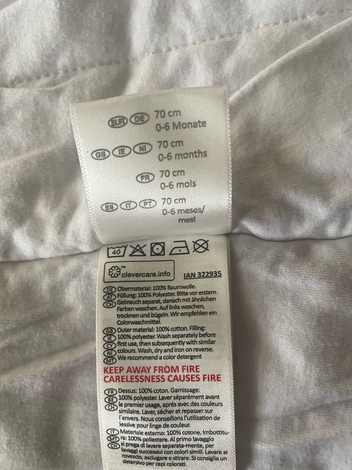 Gigoteuse sans manche Bambi 0 à 6 mois - photo numéro 2