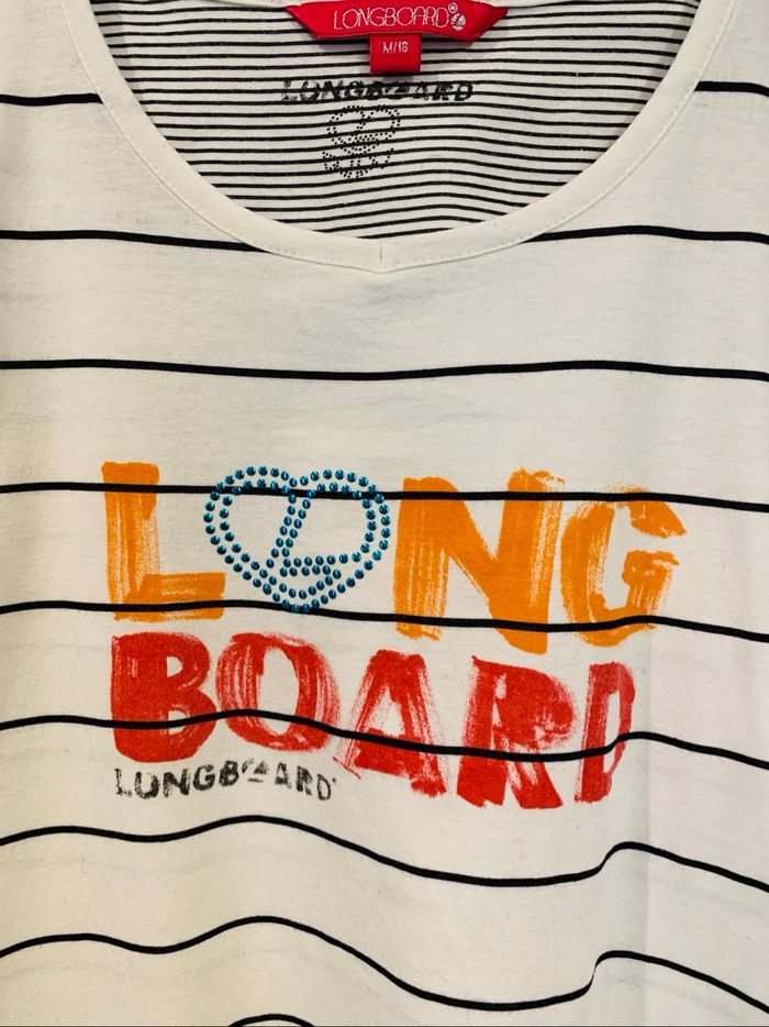 Tee-shirt Longboard 16 ans 162 cm - photo numéro 2