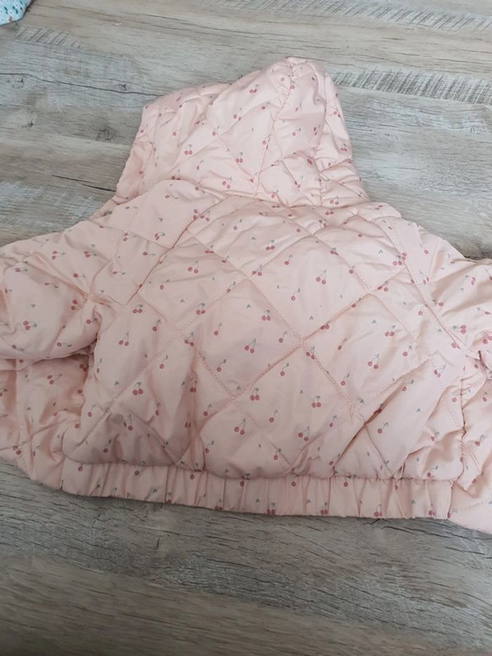 Blouson rose cerise kiabi 3 mois - photo numéro 3
