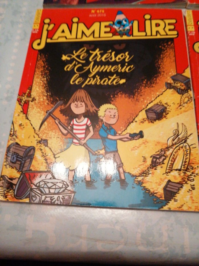 Lot de 6 j aime lire - photo numéro 3