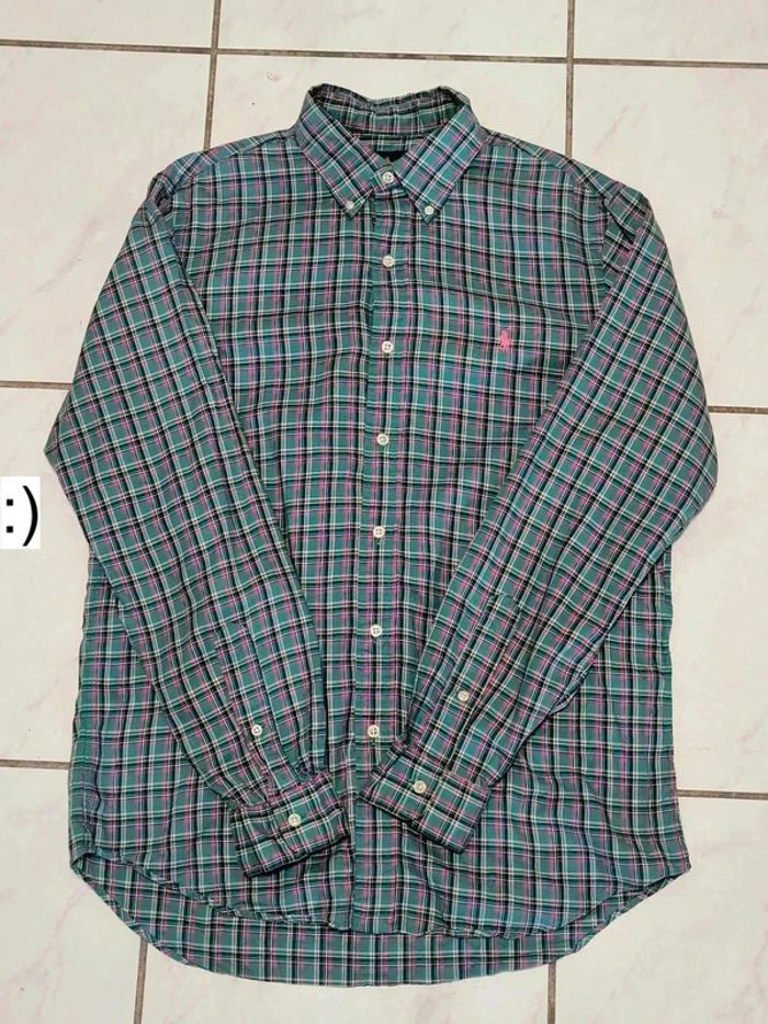 🔥 Chemise Ralph Lauren à carreaux vintage – Très bon état général 🔥 - photo numéro 8