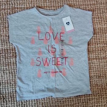 T-shirt à message fille 10 ans
