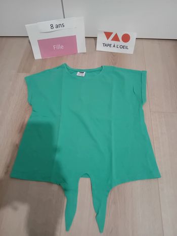 T-shirt fille 8 ans Tape à l'oeil