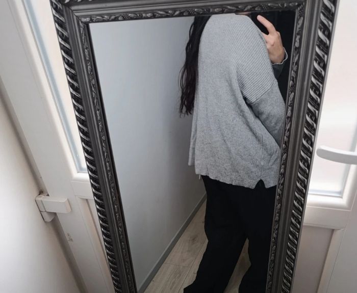 Gilet gris clair - photo numéro 2