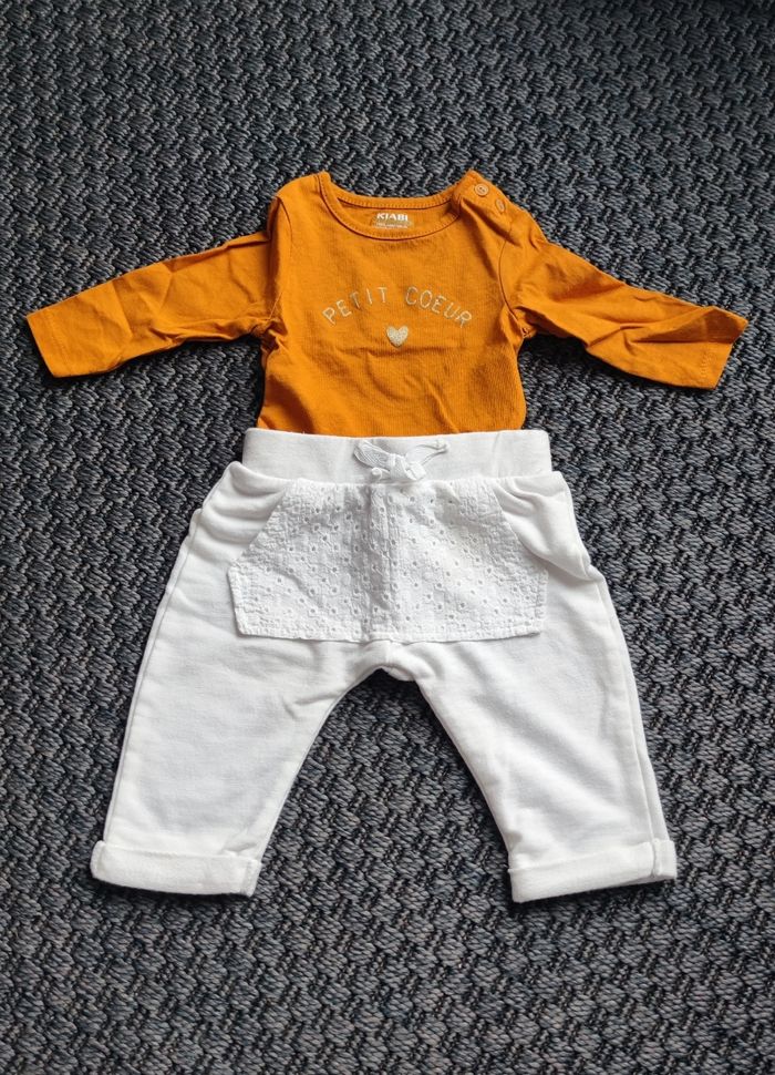 Ensemble tee-shirt manche longue