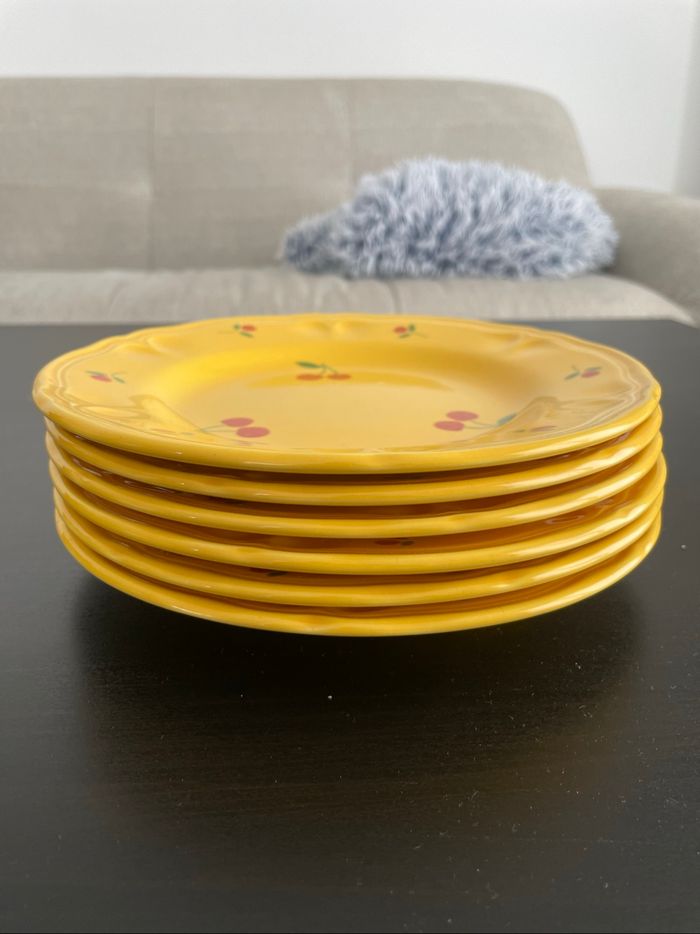 Lot 6 assiettes - photo numéro 4