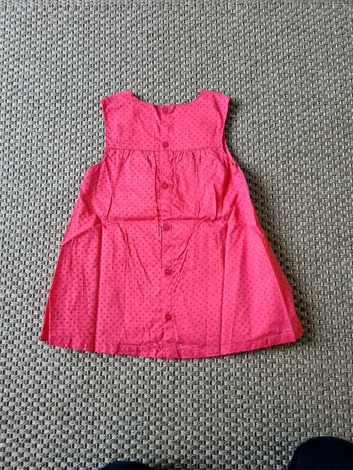 Robe légère rose fuchsia - 12 mois - photo numéro 6