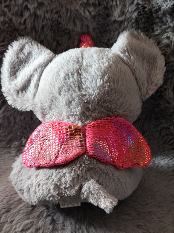 Peluche éléphant - photo numéro 3