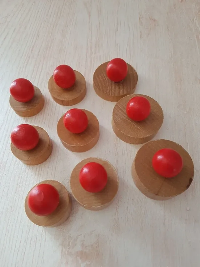 Puzzle encastrement en bois, forme et hauteur Les Baladins - photo numéro 11