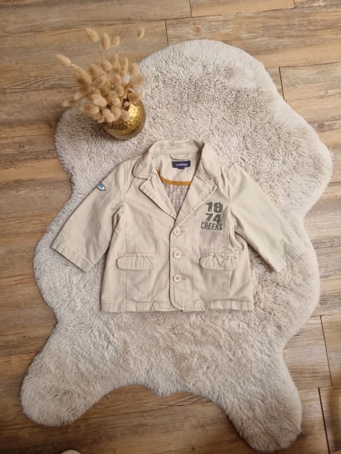Veste beige Creeks  12 mois