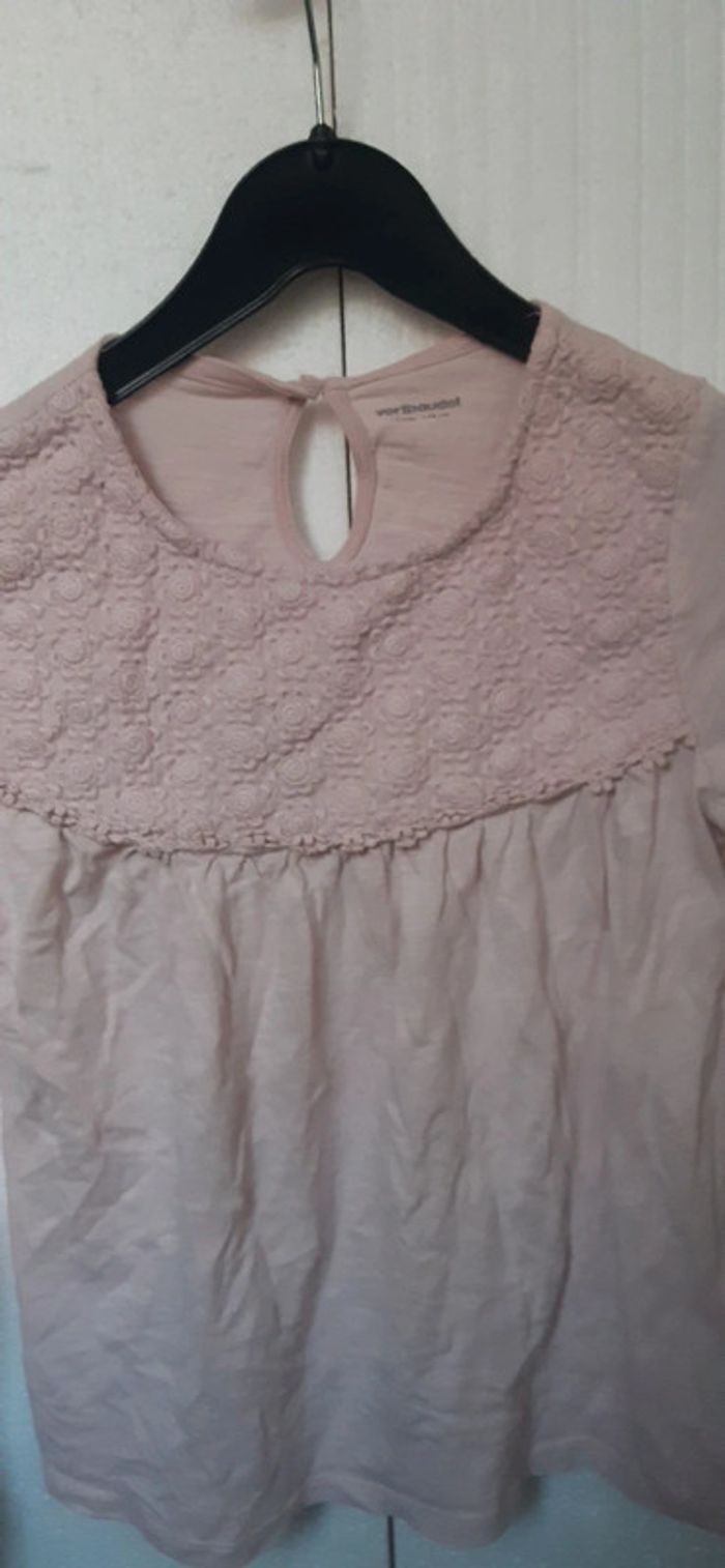 Tee-shirt 10ans 136cm manches longues - photo numéro 3