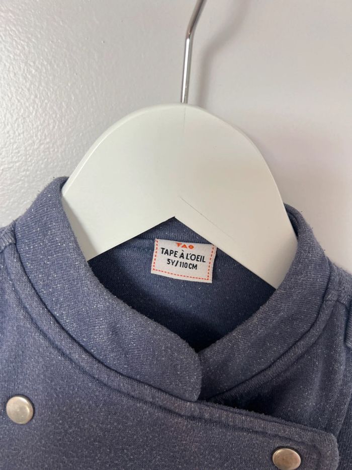 Veste coton tape à l’œil 5 ans - photo numéro 5