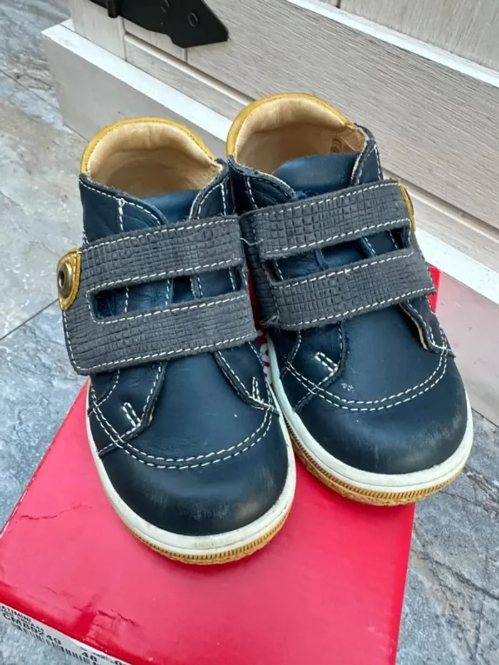 Chaussures Catimini 23 bleu marine - photo numéro 4