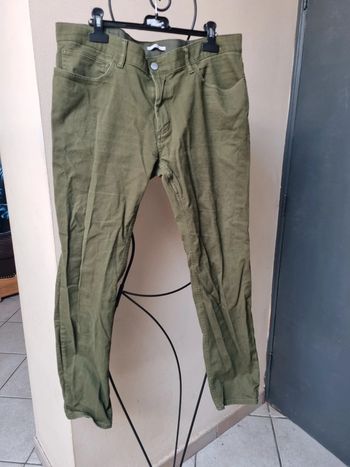 Pantalon en jeans kaki