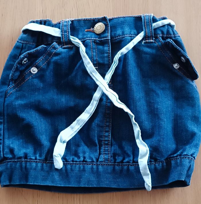 Jupe jean Kiabi 18 mois fille - photo numéro 3