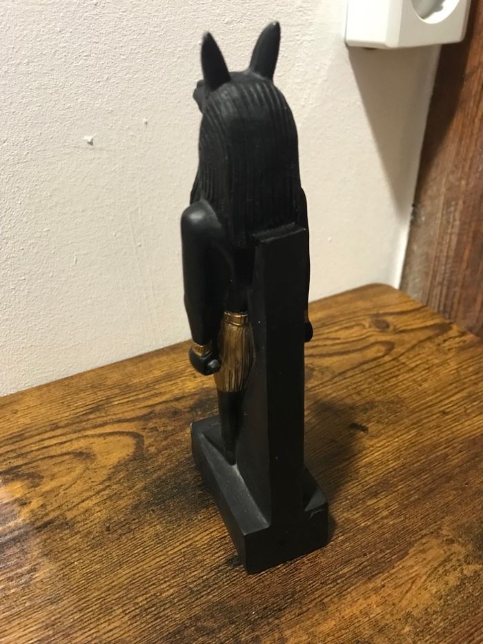 Figurine Statuette Égyptienne Anubis en résine - photo numéro 3