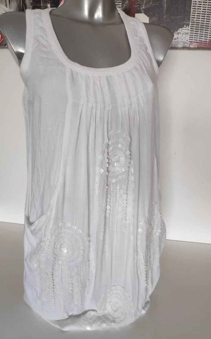 Tunique blanche Taille M