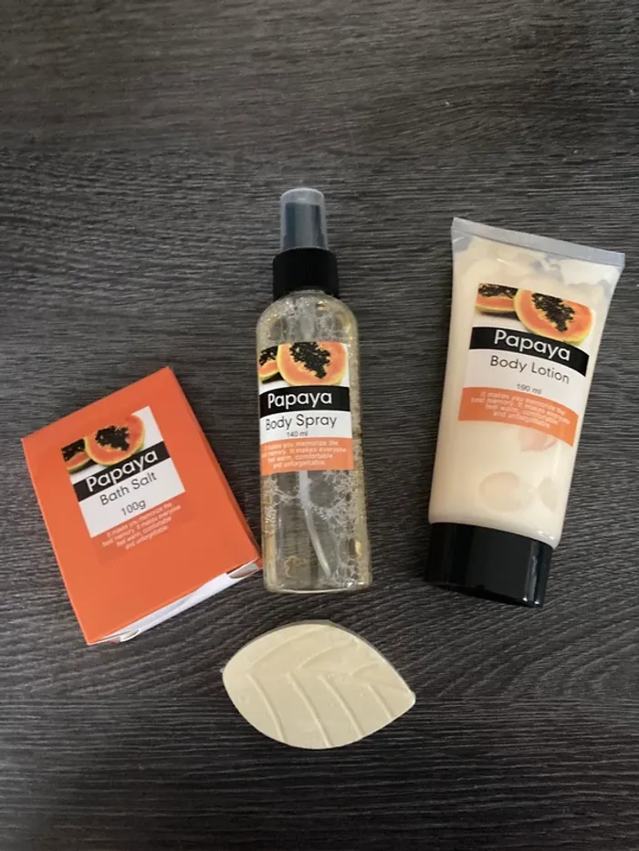 Lot de produits pour le corps