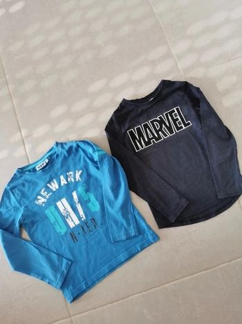 Lot de 2 tee shirt taille 6 ans