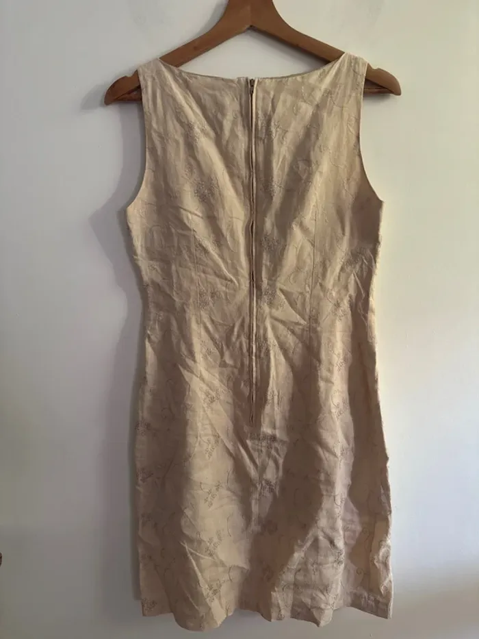 Robe d’été, beige, taille 38, Burton - photo numéro 3