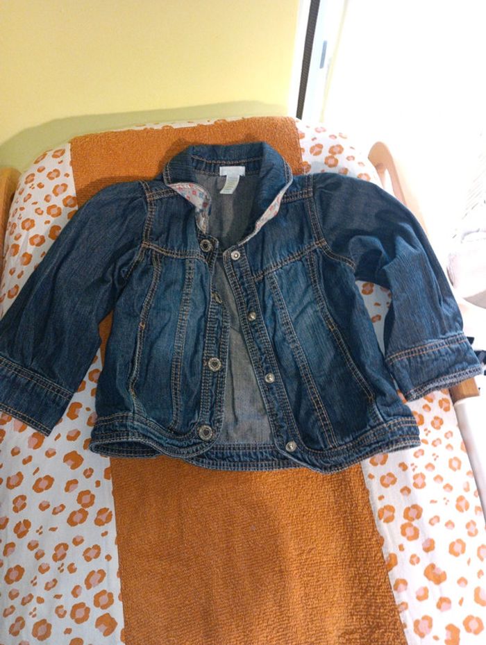 Veste en jean obaibi - photo numéro 2